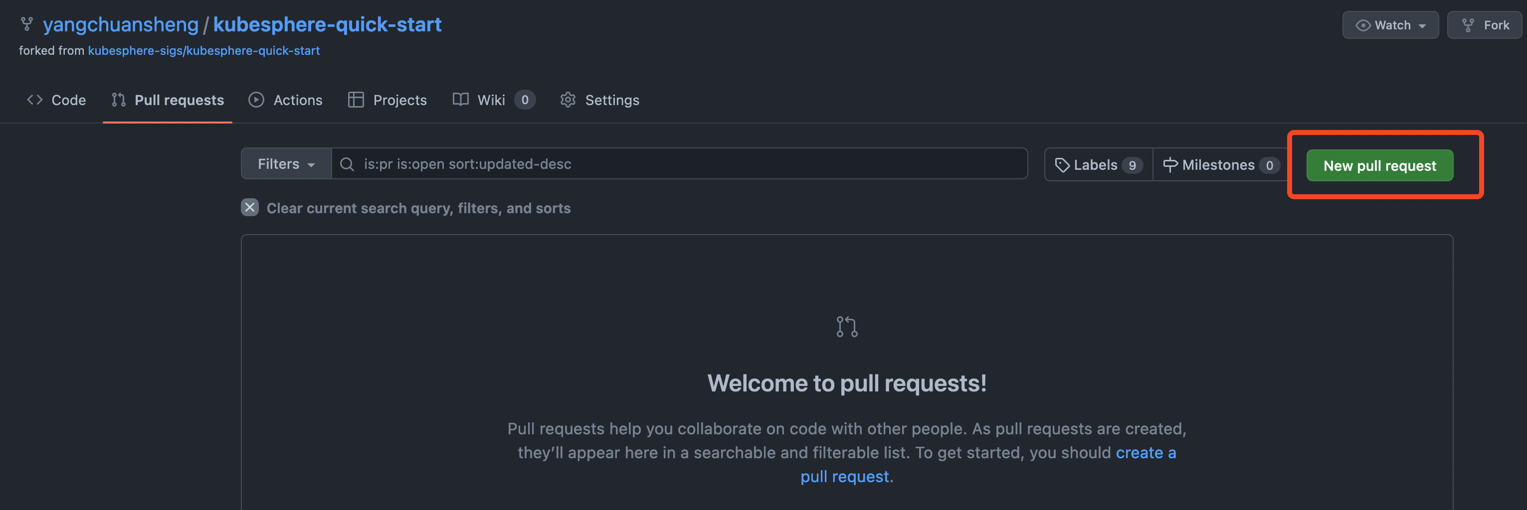 GitHub - kubesphere-sigs/kubesphere-quick-start: KubeSphere 3.2.1 快速入门 ...