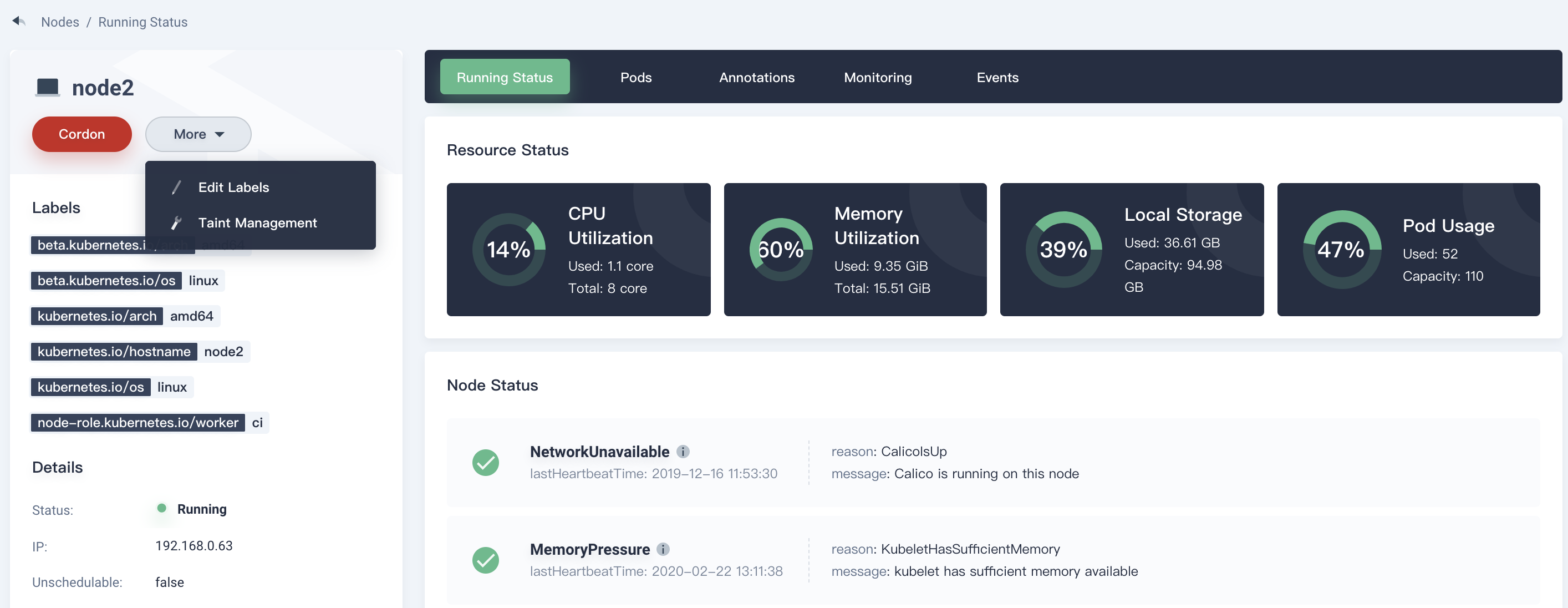 Select CI Node